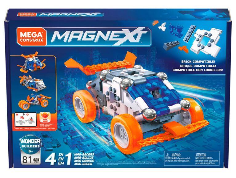Mega Construx - Magnext - Mag-Bolide 4 en 1