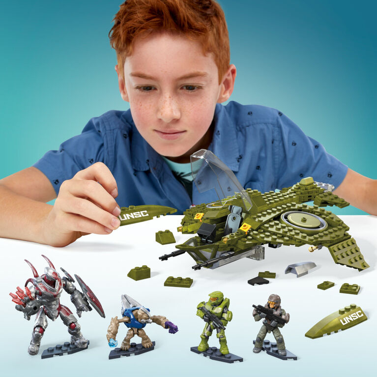 Mega Construx Halo Infinite UNSC Wasp Onslaught Vehicle