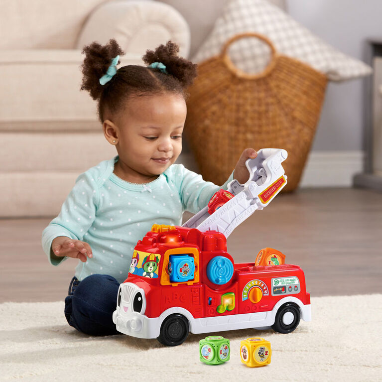 LeapFrog Tumbling Blocks Fire Truck - French Edition - R Exclusive