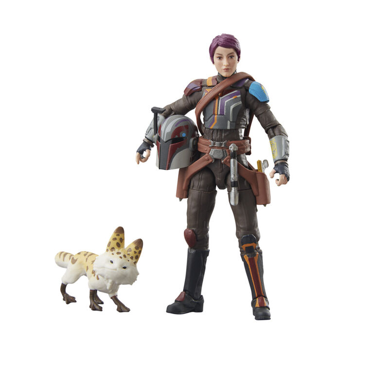 Star Wars The Vintage Collection Sabine Wren, Star Wars: Ahsoka Deluxe Collectible 3.75 Inch Figures