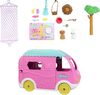 Barbie Chelsea 2-in-1 Camper Playset with Chelsea Small Doll, 2 Pets and 15 Accessories