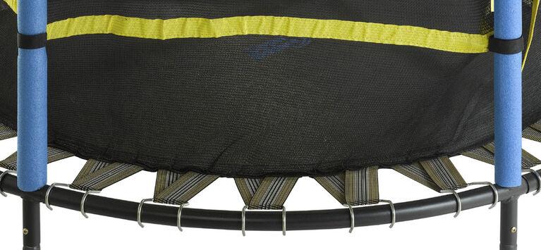 Upper Bounce 55" Kid-Friendly Trampoline & Enclosure Set equipped with "Easy Assemble Feature"