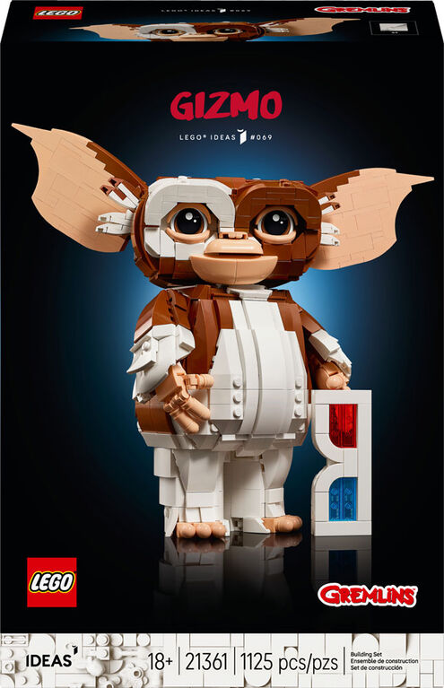 LEGO Ideas Gremlins: Gizmo Building Set for Adults, Ages 18+ - Home Office or Room Decor - 21361
