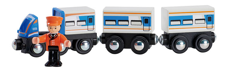 ALEX - 4 Pc High Speed Figure & Train Ast