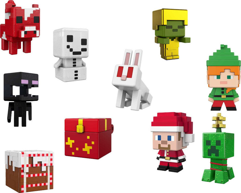 Minecraft minifigure 25 door 2025 toy minecraft advent calendar