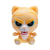 Feisty Pets 4 "Vinyl Princesse Potty Cat Chat Orange.