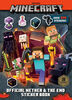 Minecraft Official the Nether and the End Sticker Book (Minecraft) - Édition anglaise