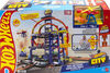 Hot Wheels Mega Loop Garage Playset with 1 Die-Cast Toy Car & 1 Toy Helicopter in 1:64 Scale