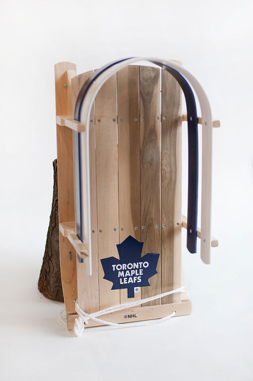 JAB - Baby sled with NHL Toronto Maple Leafs team's logo