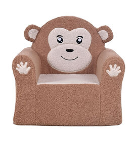 Little Loungers Kids Plush Chair - Monkey