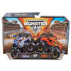 Monster Jam, Official Lucas Stabilizer Vs. Jester Die-Cast Monster Trucks, 1:64 Scale