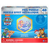 PAW Patrol, Puzzle avec effet métallique de 48 pièces