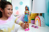 Barbie Fashionistas Doll #218 with Blue Hair, Rainbow Top & Teal Skirt, 65th Anniversary