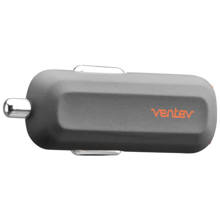 Ventev 569810 Car Charger 2.4A w/Single USB Port Black