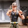 G.I. Joe Classified Series Sgt Slaughter Action Figure 53 Collectible Toy, Multiple Accessories, Custom Package Art