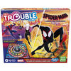 Trouble: Spider-Man Across the Spider-Verse Part One Edition Game for Marvel Fans, 2-4 Players, Rotating Gameboard