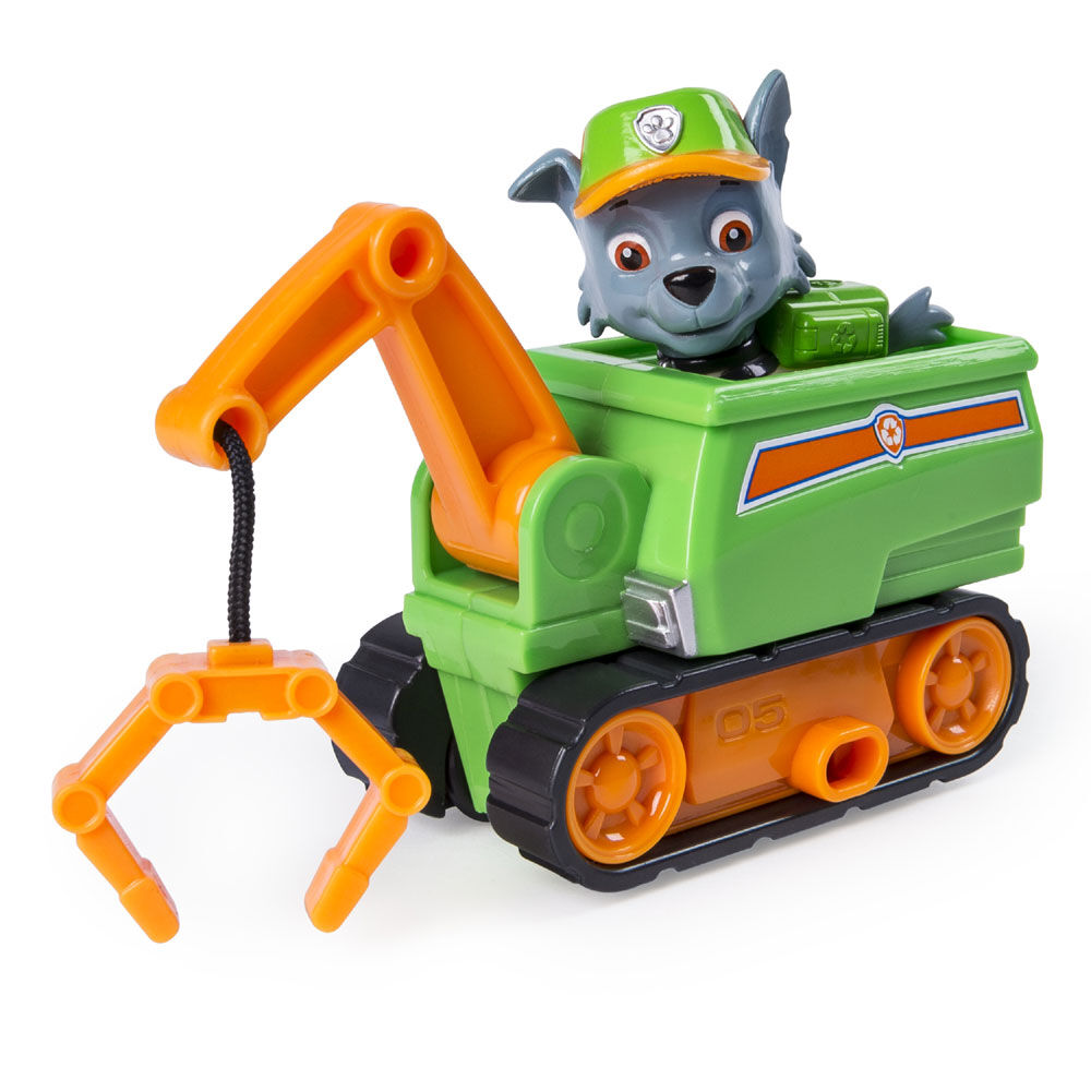 paw patrol rocky mini crane