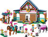 LEGO Friends L'&Eacute;curie et l'&Eacute;cole d'&Eacute;quitation - 3 Minipoup&eacute;es, 2 Chevaux, 1 Chat, 1 Chiot - 42688