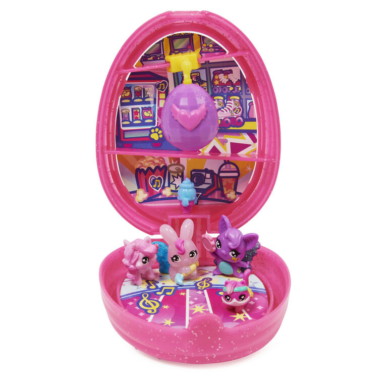 Hatchimals CollEGGtibles, Playdate Pack with Egg Playset, 4 Characters and 2 Accessories (Style May Vary)