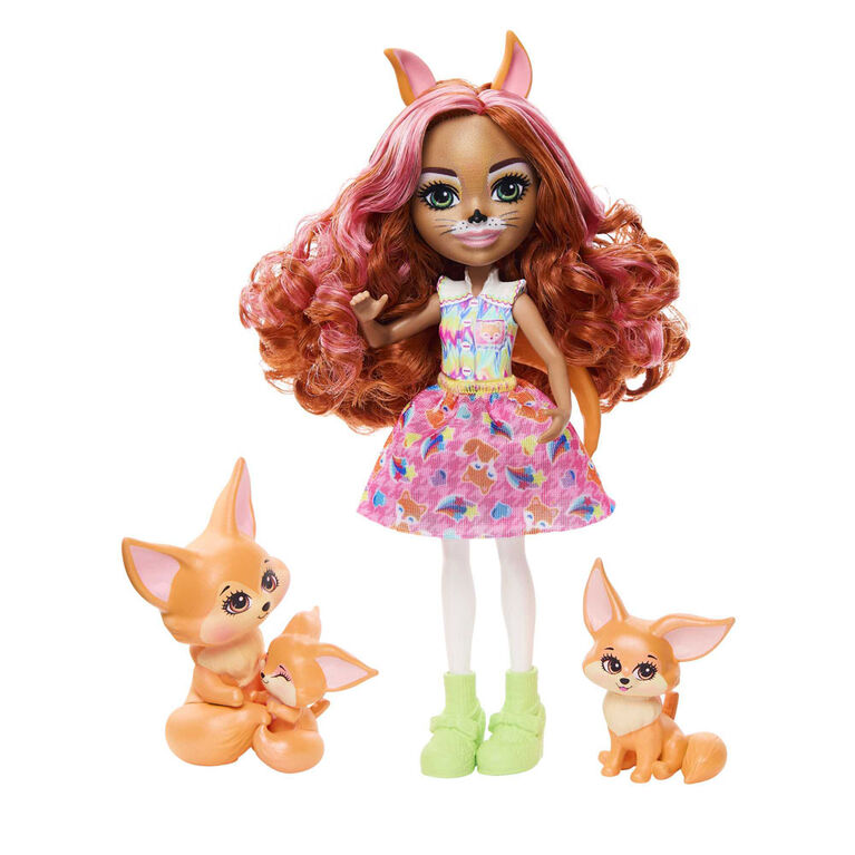 Enchantimals-Famille de Renards Gala Enchanté-Poupée et figurines - Notre exclusivité