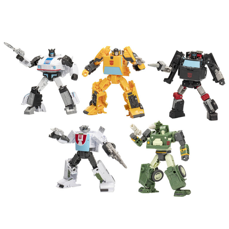 Transformers Generations Selects Legacy United, Pack de 5 figurines Autobots L'union fait la force