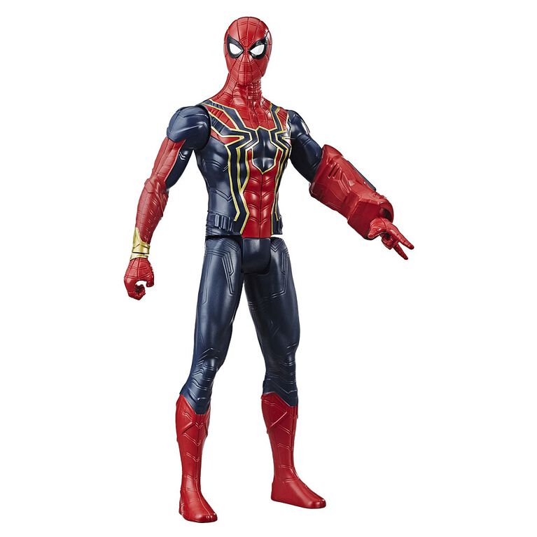 Marvel Avengers Titan Hero Series Iron Spider with Titan Hero Power FX Port