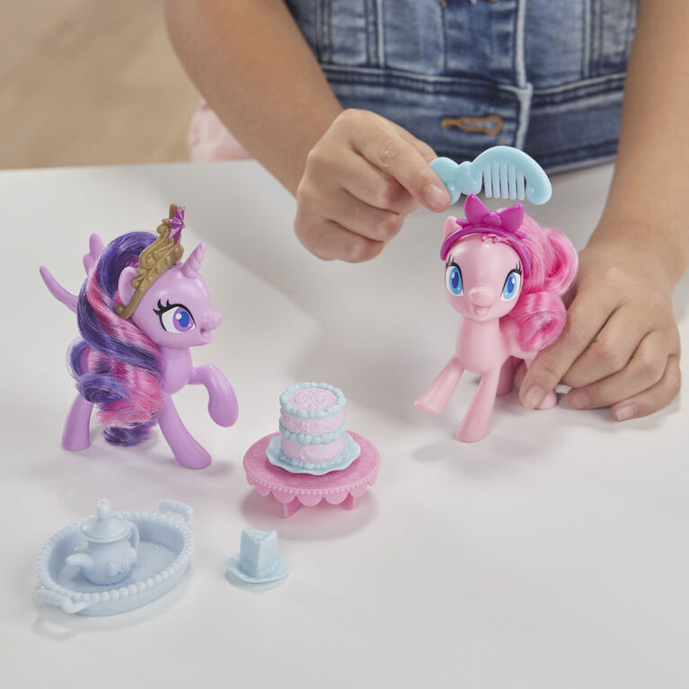 My Little Pony, Château de l'amitié avec poneys Twilight Sparkle et Pinkie Pie