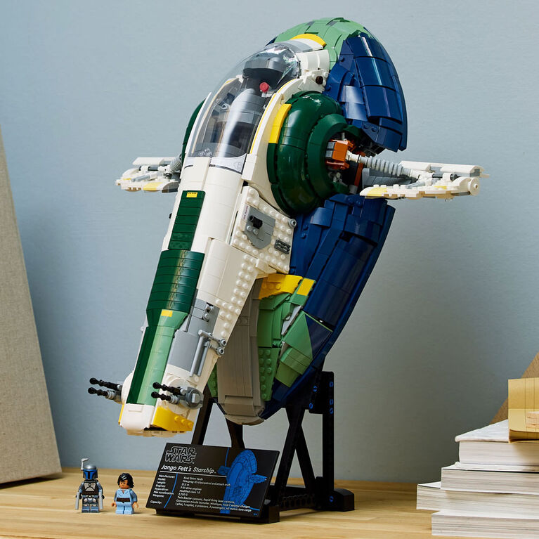 LEGO Star Wars Jango Fett's Firespray-Class Starship Building Set for Adults, Ages 18+ - 75409