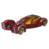 Hot Wheels Disney 100 Marvel Iron Man Character Car, 1:64 Scale