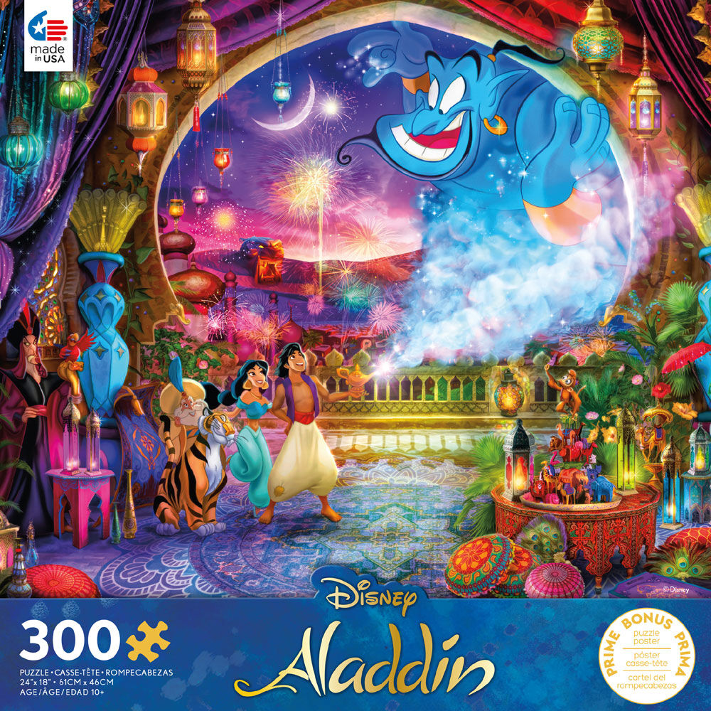 Disney - Aladdin - 300 Oversized Piece Jigsaw Puzzle
