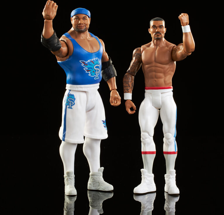 WWE Action Figures Championship Showdown Montez Ford & Angelo Dawkins 2-Pack