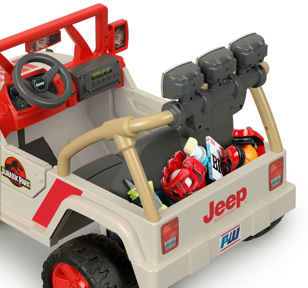 Power wheels deals jurassic jeep