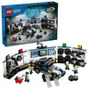 LEGO City Le Garage de Personnalisation de Voitures de Police, Ensemble de Jeu pour Héros de la Vie Réelle de 6 Ans et Plus 60457