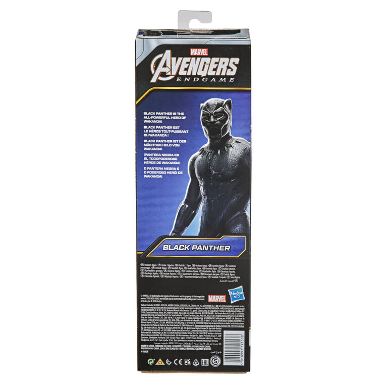 Marvel Avengers Titan Hero Series, figurine de collection Black Panther de 30 cm