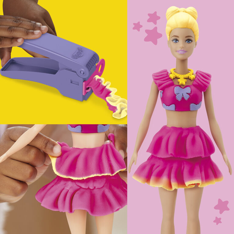 Play-Doh Barbie Ruffles and Bows Doll Set
