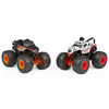 Monster Jam, Official Monster Mutt Rottweiler vs. Monster Mutt Dalmatian Color-Changing Die-Cast Monster Trucks, 1:64 Scale