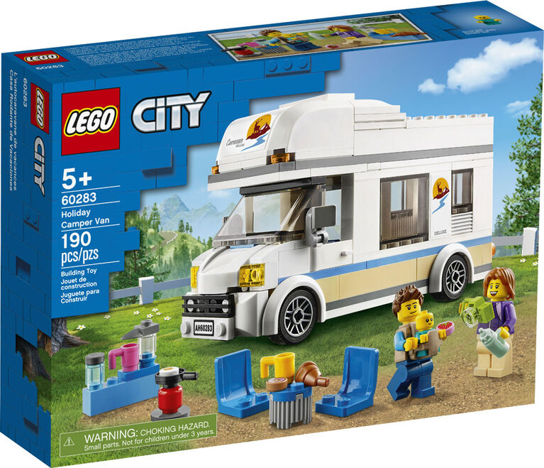 LEGO City Great Vehicles Holiday Camper Van 60283 (190 pieces)