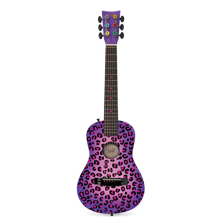 First Act - Discovery Designer Acoustic Guitar - Purple Cheetah