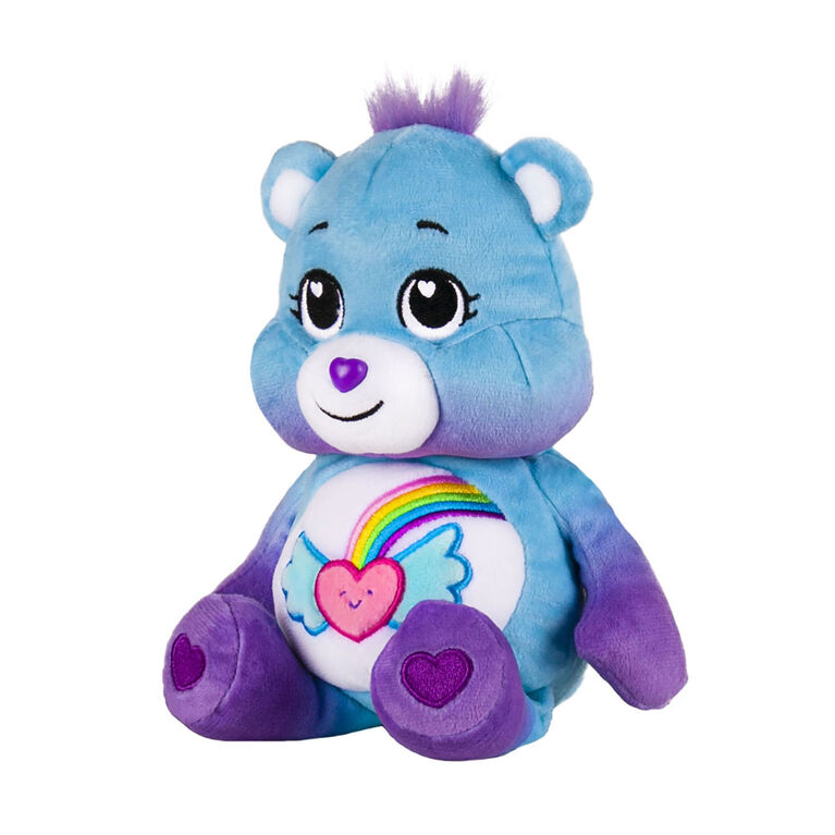 Care Bears 9" Bean Plush - Dream Bright Bear - Matériau doux et confortable !