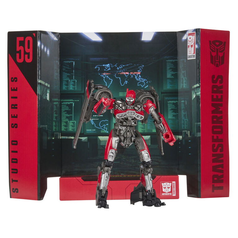 Transformers Toys Studio Series 59 Deluxe Class Bumblebee Movie Shatter Action Figure