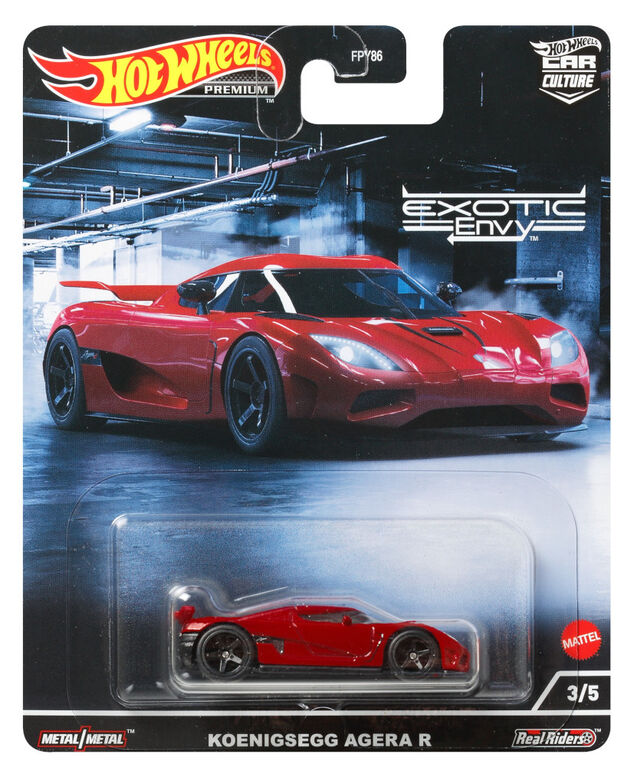 Hot Wheels - Car Culture - Véhicules Circuit Legends - Koenigsegg Agera R