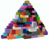 Strictly Briks - Big Briks - 204 Pieces - 12 Rainbow Colours