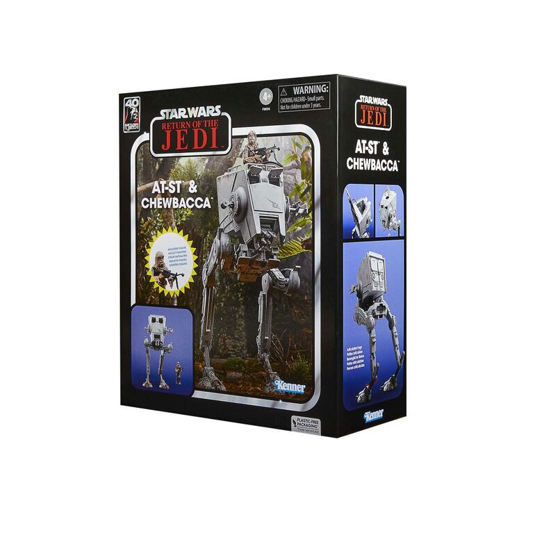 Star Wars The Vintage Collection AT-ST & Chewbacca Star Wars: Return of the Jedi 3.75 Inch Figure & Vehicle