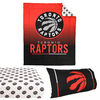 NBA Toronto Raptors 4 Piece Twin Bedding Set with Reversible Comforter, Fitted Sheet, Flat Sheet and Pillowcase by Nemcor