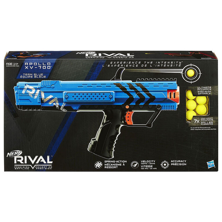 NERF Rival Apollo XV-700 Blaster - Blue