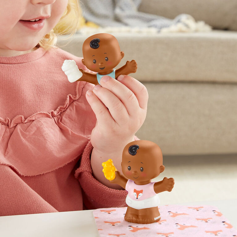 Fisher-Price Little People Babies Snuggle Twins