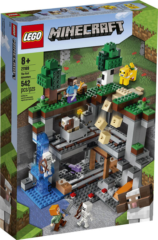 LEGO Minecraft La première aventure 21169 (542 pièces)