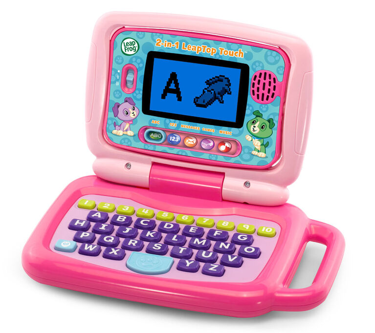 LeapFrog 2-in-1 LeapTop Touch Pink - English Edition