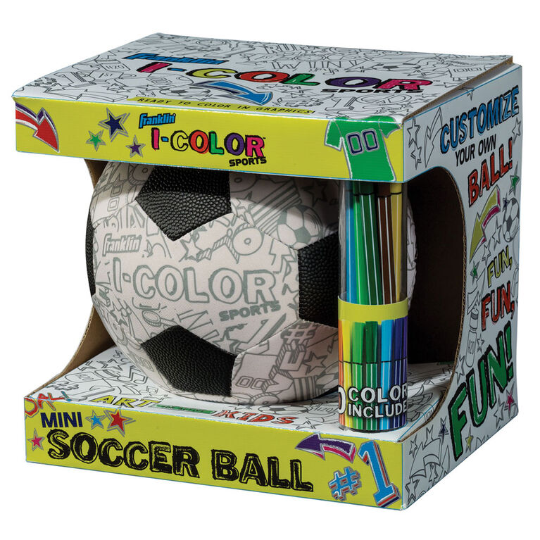 Franklin Sports I Color Mini Soccer Ball Toys R Us Canada