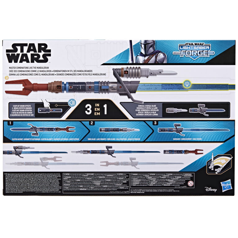 Star Wars Lightsaber Forge Coffret Masterworks mandalorien